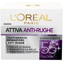 L'Oréal Attiva antirughe 55+