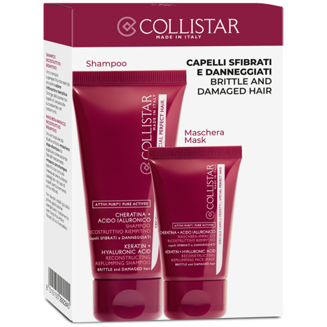 Collistar Collistar Cof Linea Attivi Puri Cherat+acido Ialur Shampoo 100ml+mascher