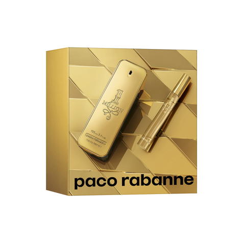 Paco Rabanne Cofanetto 1 Million Eau De Toilette 100ml + Travel Spray 10ml