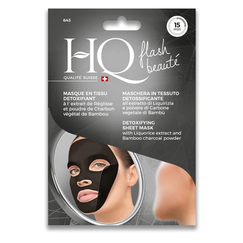 Hq Maschera viso in tessuto detossificante