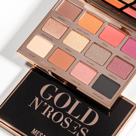 Mesauda Gold N'roses Palette