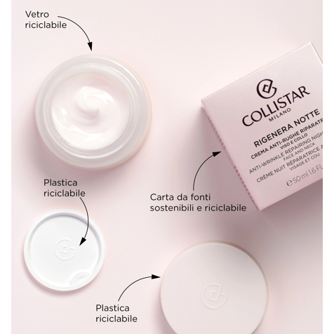 Collistar Rigenera Notte Crema Anti-Rughe Riparatrice