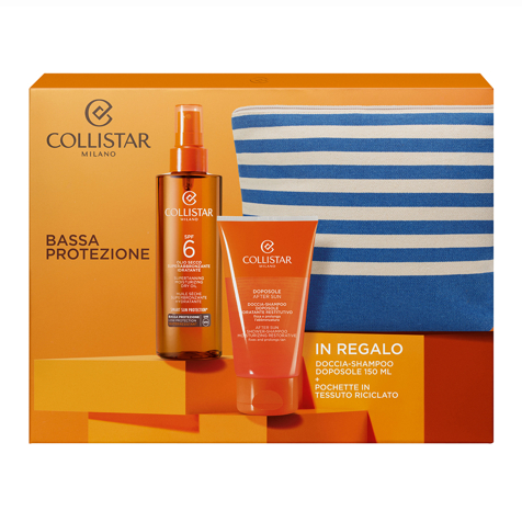 Collistar Cofanetto Olio Secco Superabbronzante Idratante Spf 6