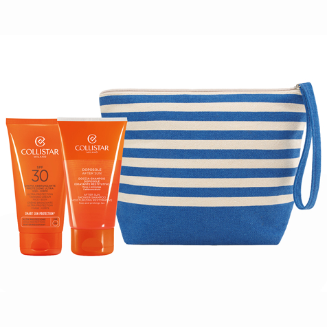 Collistar Cofanetto Crema Abbronzante Protezione Ultra Viso-corpo Spf 30