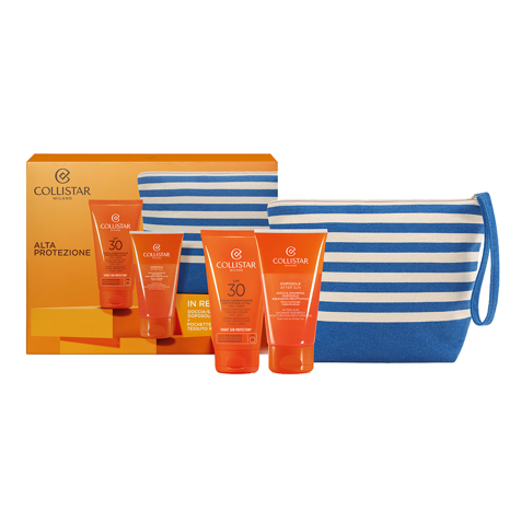 Collistar Cofanetto Crema Abbronzante Protezione Ultra Viso-corpo Spf 30