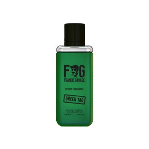Frankie Garage Sporty Fragrance Green Tag