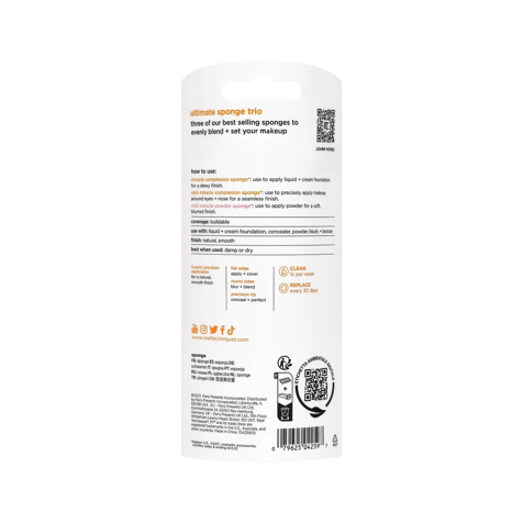 Real Techniques Ultimate Makeup Sponge Blending and Setting Trio