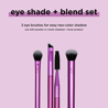 Real Techniques Eye Shade & Blend Makeup Brush Trio