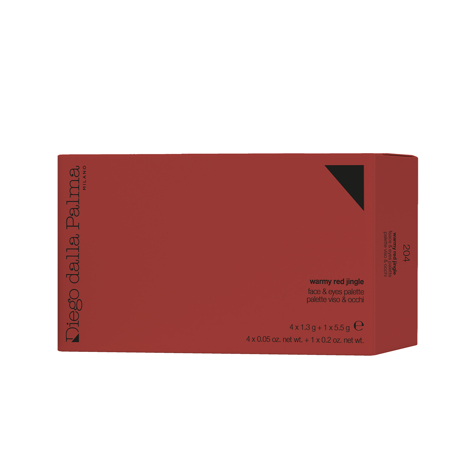 Diego Dalla Palma Milano Warmy Red Jingle - Palette Viso&occhi