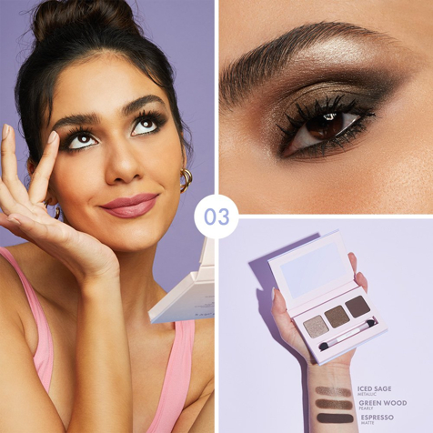 Goovi Palette Ombretti 3 Colori