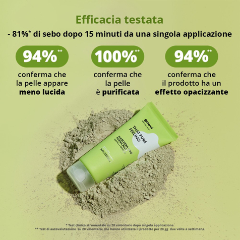 Goovi Maschera Viso Purificante