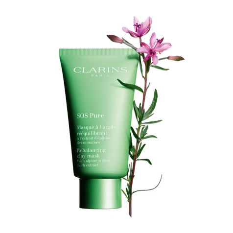 Clarins SOS Impurità - Maschera riequilibrante all'argilla