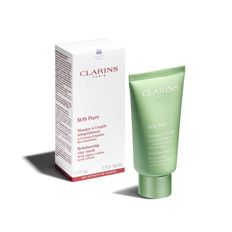Clarins SOS Impurità - Maschera riequilibrante all'argilla
