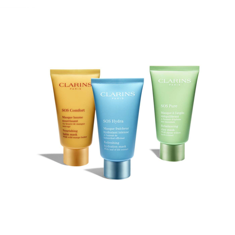 Clarins SOS Impurità - Maschera riequilibrante all'argilla