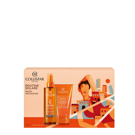 Collistar Cofanetto Olio Secco Superabbronzante Idratante SPF 6