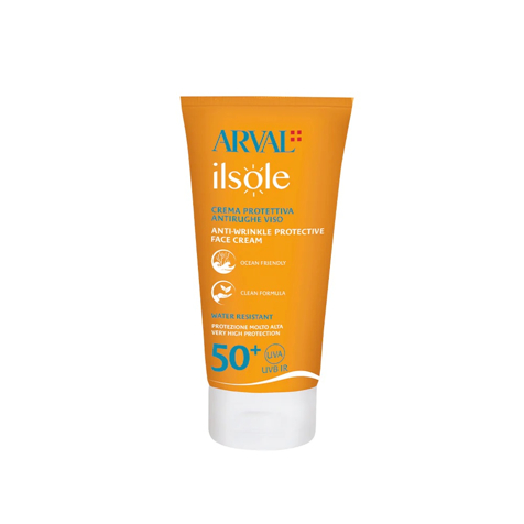 Arval Ilsole Crema Protettiva Antirughe Viso SPF50+