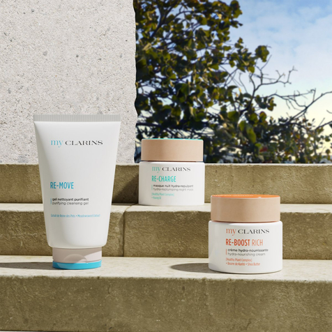 Clarins RE-BOOST Crema Idratante Nutriente - Pelle Giovane - Nutrimento Intenso