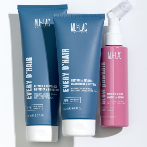Mulac GLOW powHAIR RINFORZA & LUCIDA - LATTE SPRAY RINFORZANTE