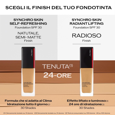 Shiseido Synchro Skin Radiant Lifting Foundation