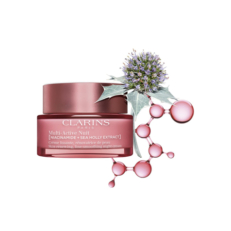 Clarins Multi-Active Crema Notte Per Tutti I Tipi Di Pelle