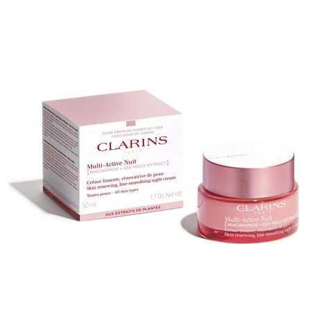 Clarins Multi-Active Crema Notte Per Tutti I Tipi Di Pelle