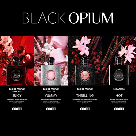 Yves Saint Laurent Black Opium Eau De Parfum Glitter