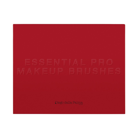 Diego Dalla Palma Milano Essential Pro Makeup Brushes - Set 10 Pennelli Professionali Viso E Occhi