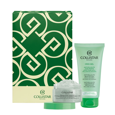 Collistar Cofanetto Crio-gel Anticellulite Sublimante 175ml + Talasso-scrub Crioattivo 150g