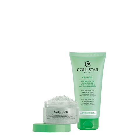 Collistar Cofanetto Crio-gel Anticellulite Sublimante 175ml + Talasso-scrub Crioattivo 150g
