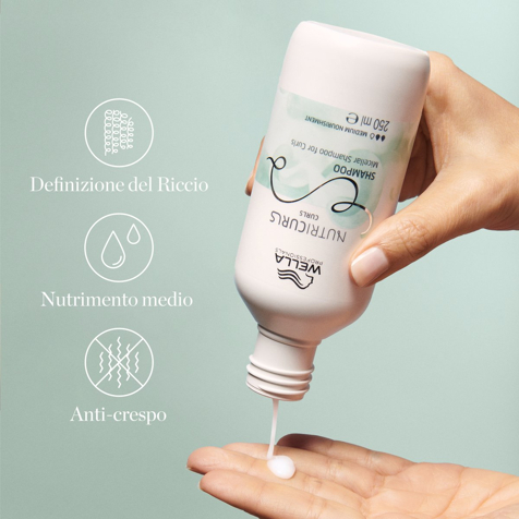 Wella Professionals Nutricurls Shampoo Capelli Ricci