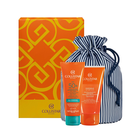 Collistar Cofanetto Crema Solare Protezione Attiva Pelli Ipersensibili SPF 50+