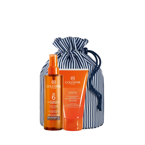 Collistar Cofanetto Olio Secco Superabbronzante Idratante SPF 6