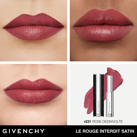 Givenchy Le Rouge Interdit Satin - Rossetto dal finish satinato