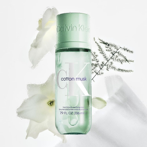 Calvin Klein Silky Cotton Musk Unisex Hair & Body Perfume Mist
