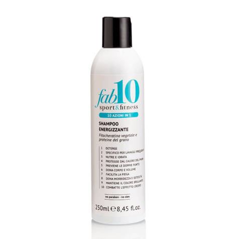 Capello Point Fab10 - Shampoo Energizzante Sport & Fitness 10 In 1
