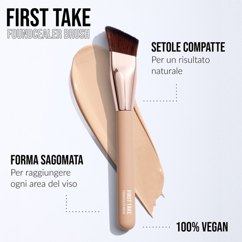 Mulac First Take Brush - Pennello Foundcealer