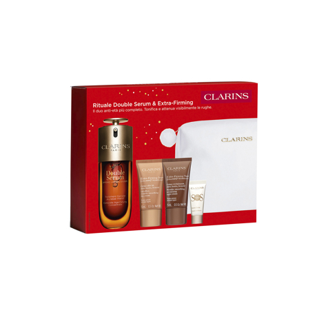 Clarins Rituale Double Serum & Extra-firming - Cofanetto Anti-età