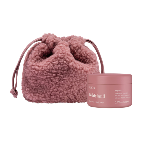 Pupa Teddyland Burro Corpo - Vaso 150 ml Latte Rosa E Cannella