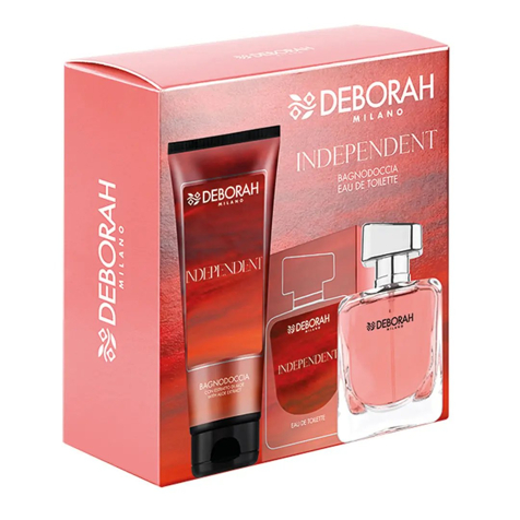 Deborah Milano Cofanetto Fragranze Independent Eau de Toilette 100ml + Docciaschiuma 250ml
