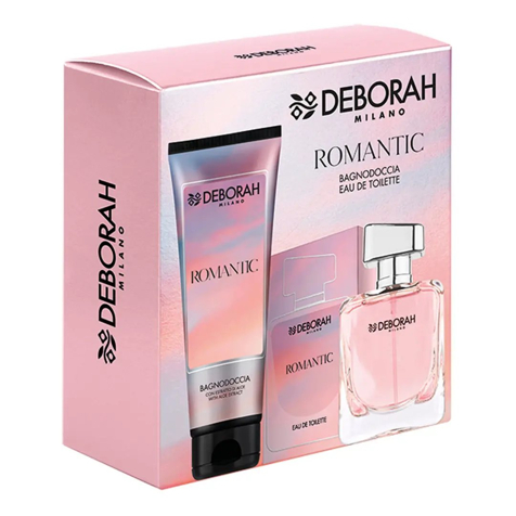 Deborah Milano Cofanetto Fragranze Romantic Eau de Toilette 100ml + Docciaschiuma 250ml