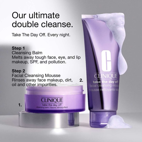 Clinique Take the Day Off Facial Cleansing Mousse - Detergente Schiumogeno