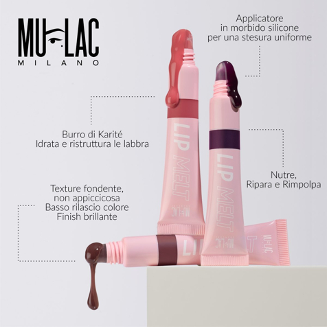Mulac Lip Melt 61 Day & Night Care - Maschera Burro Labbra