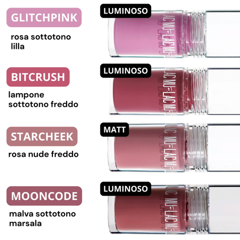 Mulac 3D Verse - Blush Liquido Luminoso Multiuso - GLITCHPINK