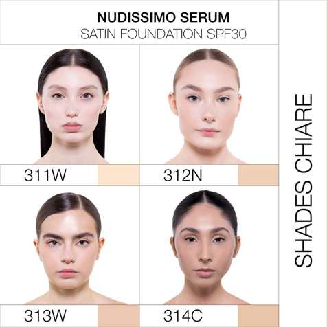 Diego Dalla Palma Milano Nudissimo Serum Satin Foundation SPF30