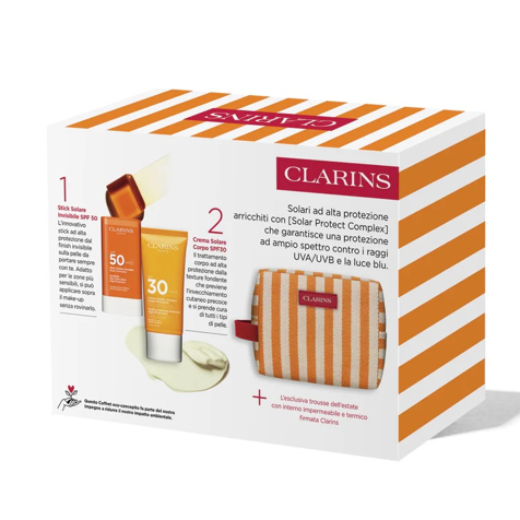 Clarins Routine protezione solare Anti-età