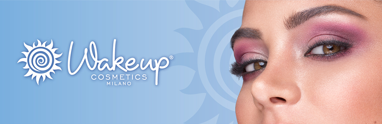 Banner make-up occhi Wake up Cosmetics