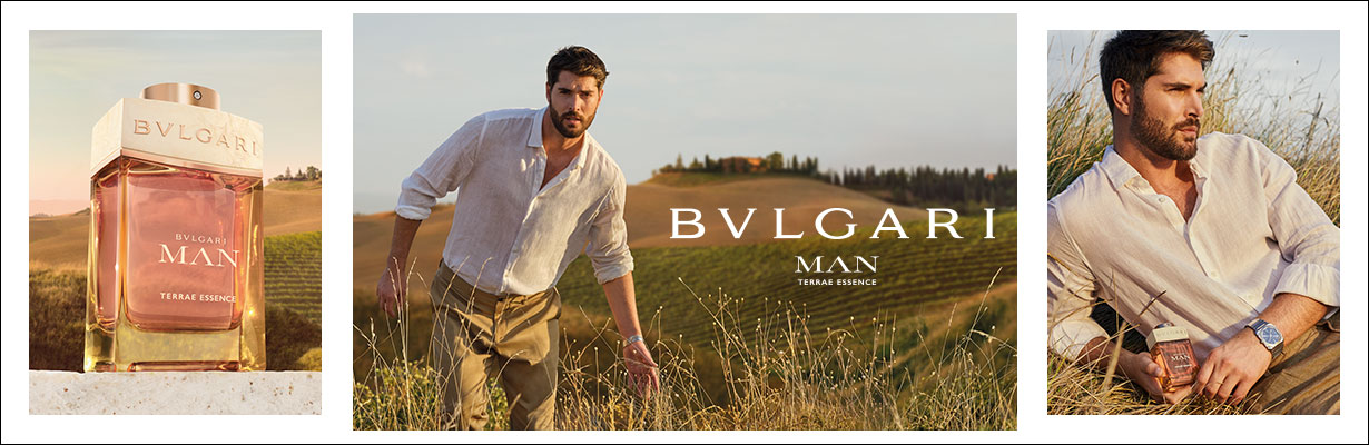 Banner profumo Bulgari Man Terrae Essence